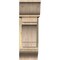 Ekena Millwork Merced Traditional Rough Sawn Bracket w/ Offset Brace, Douglas Fir, 8"W x 20"D x 24"H BKT0806X20X24MRC01RDF - alternate 2